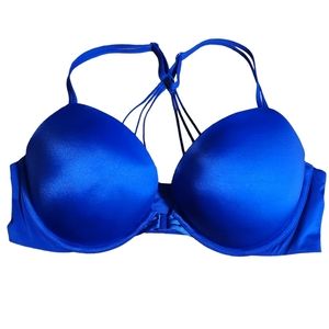 Victoria's Secret Front Close Blue Bra